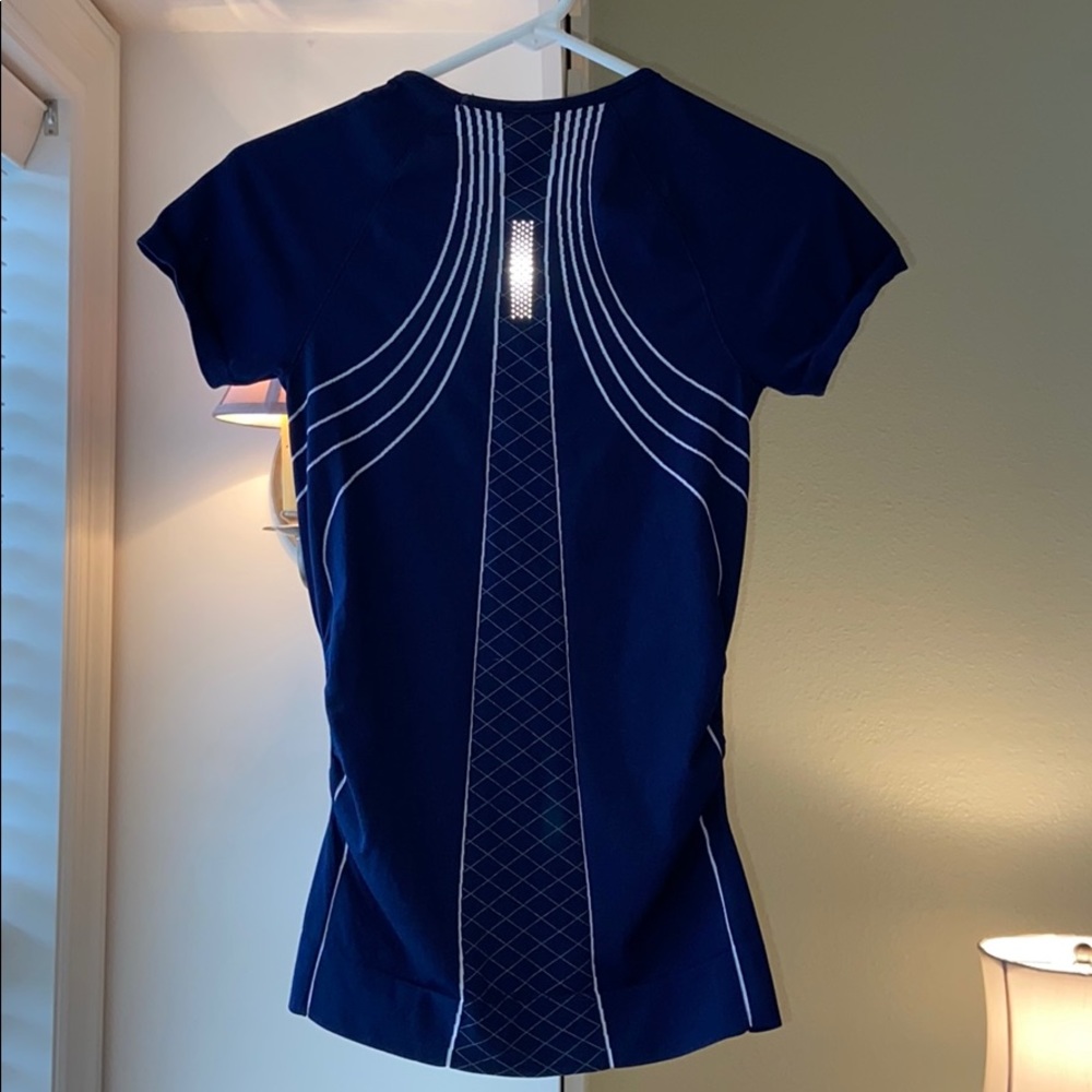Athleta Speedlight Tee in Navy / White - Picture 6 of 6